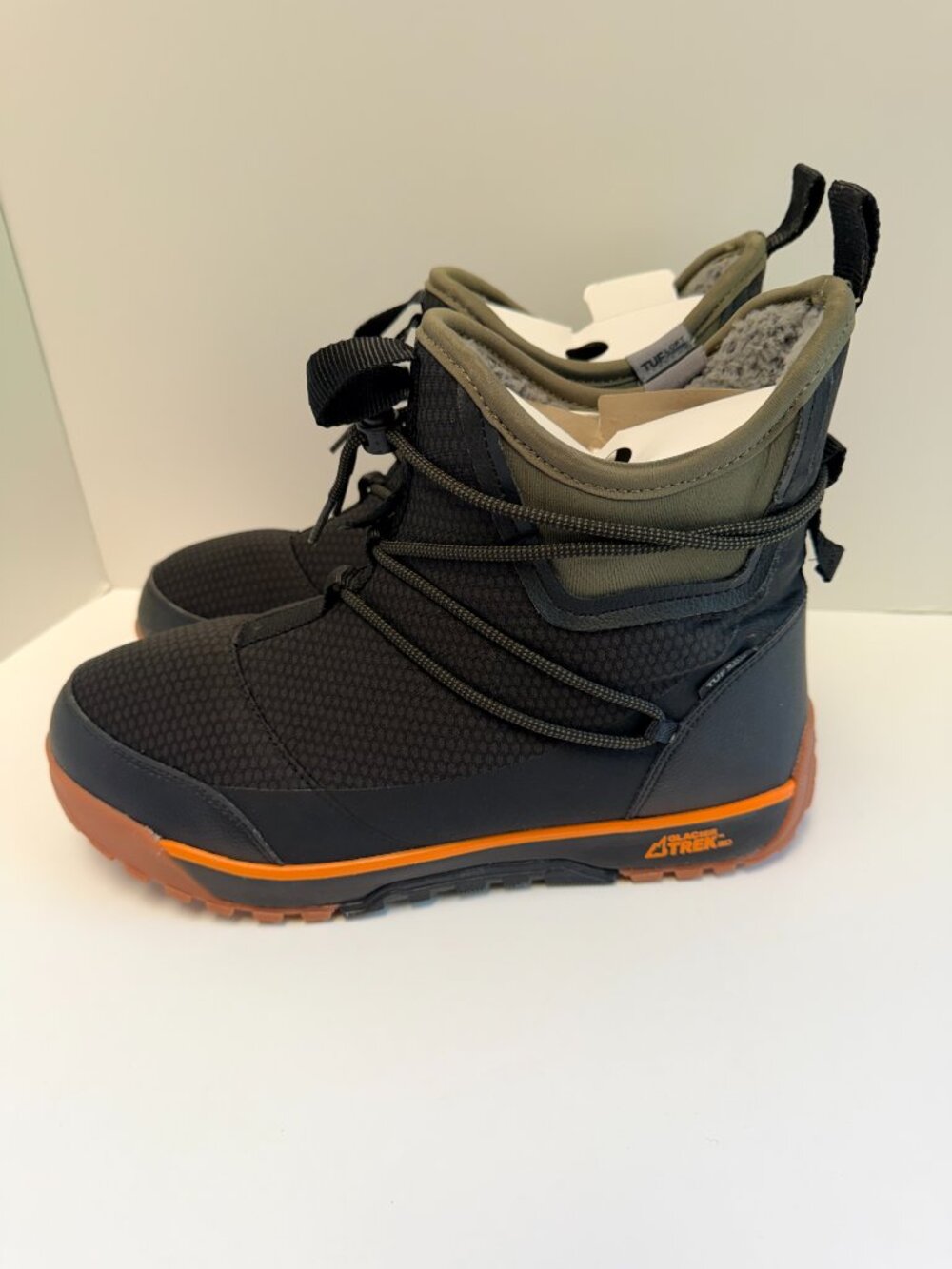 XTRATUF Men's 10 Boots 100% Waterproof Slip Resistant Faux Shearling Lining